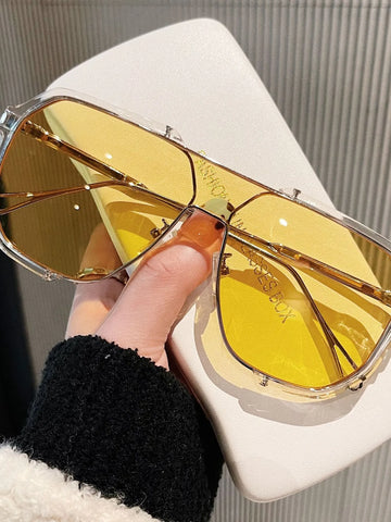 Transparent Frame Yellow Sheet