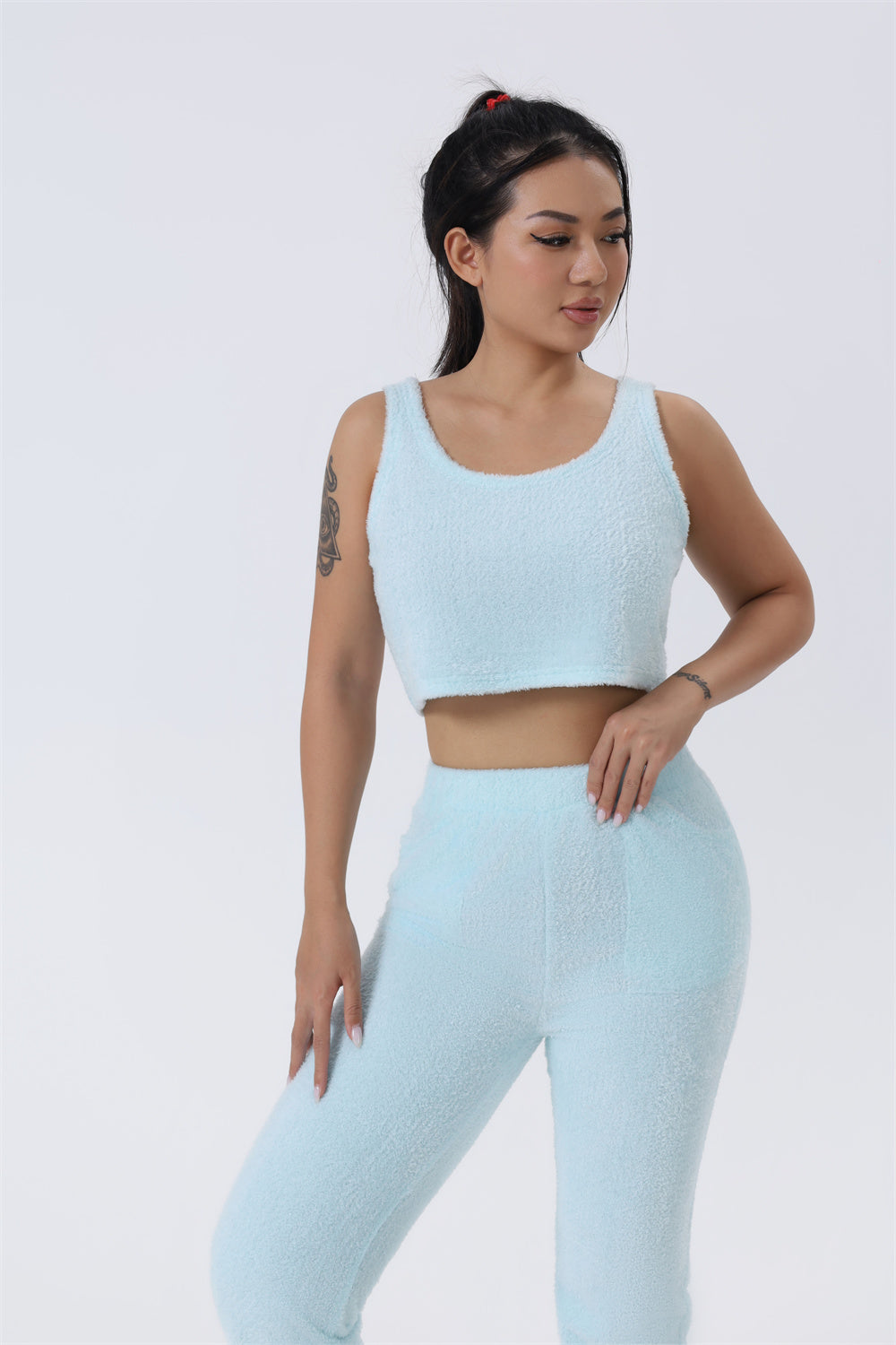 Premium Winter Lounge Set – Cozy Pajama 3-Piece Outfit for Women
