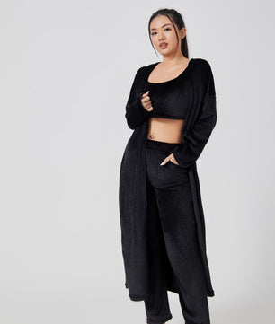Premium Winter Lounge Set – Cozy Pajama 3-Piece Outfit for Women