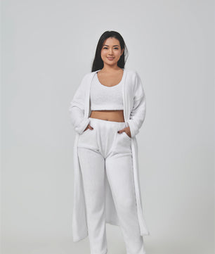 Premium Winter Lounge Set – Cozy Pajama 3-Piece Outfit for Women