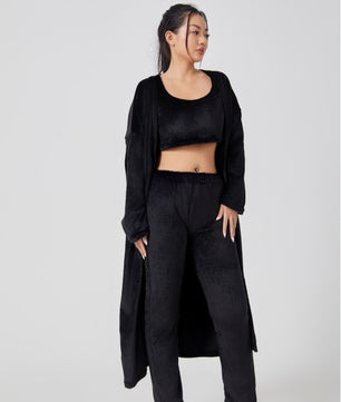 Premium Winter Lounge Set – Cozy Pajama 3-Piece Outfit for Women