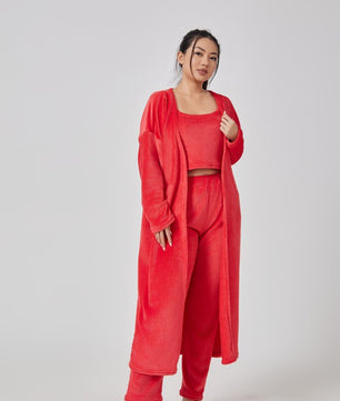 Premium Winter Lounge Set – Cozy Pajama 3-Piece Outfit for Women