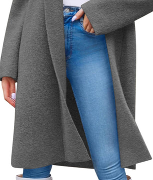 Open Front Longline Coat