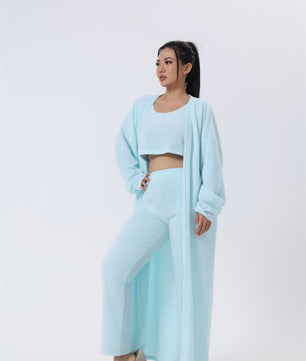 Premium Winter Lounge Set – Cozy Pajama 3-Piece Outfit for Women