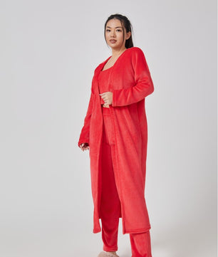 Premium Winter Lounge Set – Cozy Pajama 3-Piece Outfit for Women