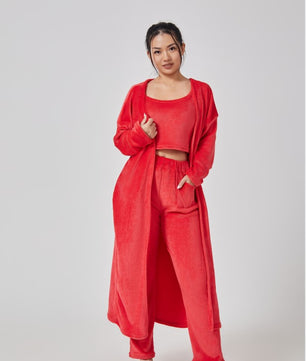 Premium Winter Lounge Set – Cozy Pajama 3-Piece Outfit for Women