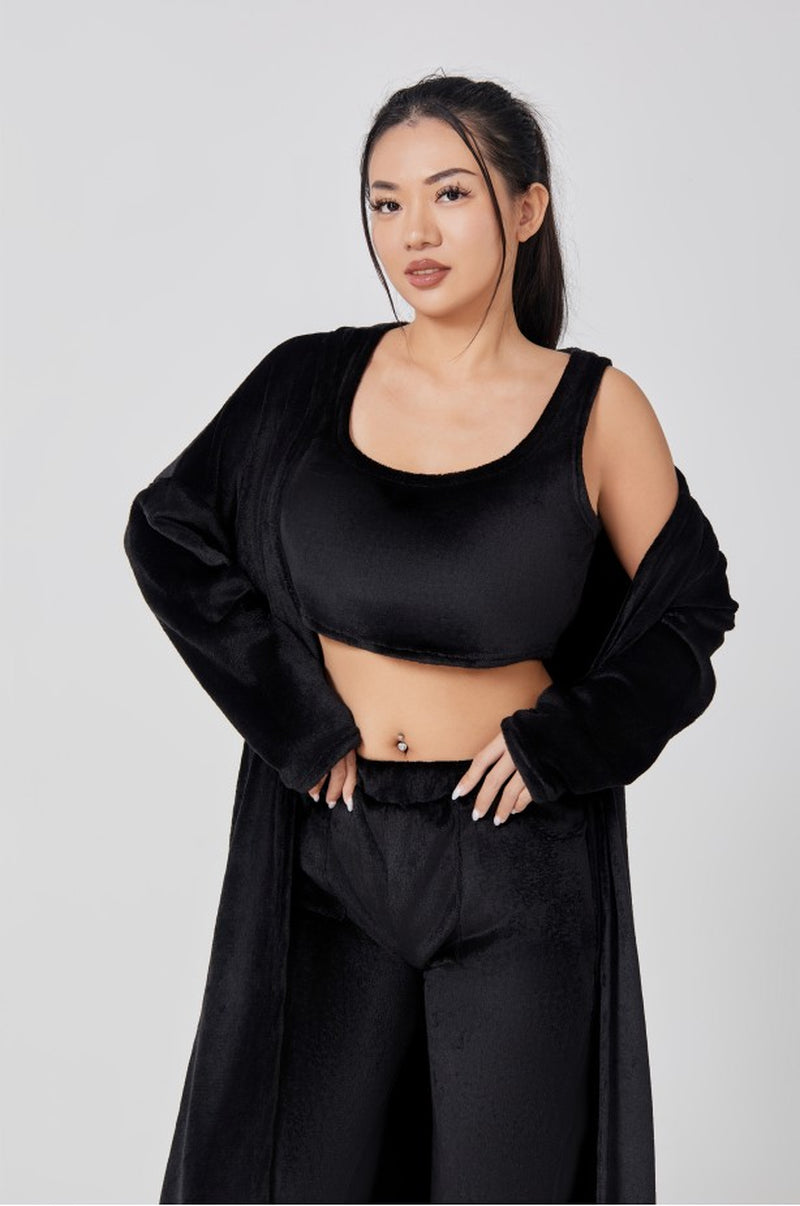 Premium Winter Lounge Set – Cozy Pajama 3-Piece Outfit for Women
