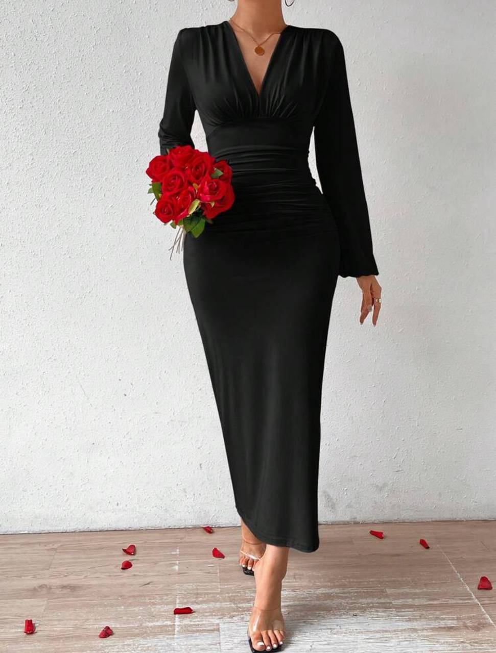 Firerie Elegant Women Party V-Neck Leopard Print Ruched Puff Sleeve Dress, Fall Homecoming Dresses Fall Women Dresses Vintage Dress Mexican Dress Puff Sleeve Dress,White Graduation Dress