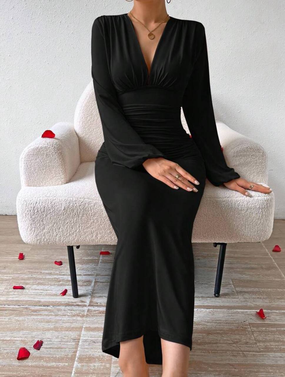 Firerie Elegant Women Party V-Neck Leopard Print Ruched Puff Sleeve Dress, Fall Homecoming Dresses Fall Women Dresses Vintage Dress Mexican Dress Puff Sleeve Dress,White Graduation Dress