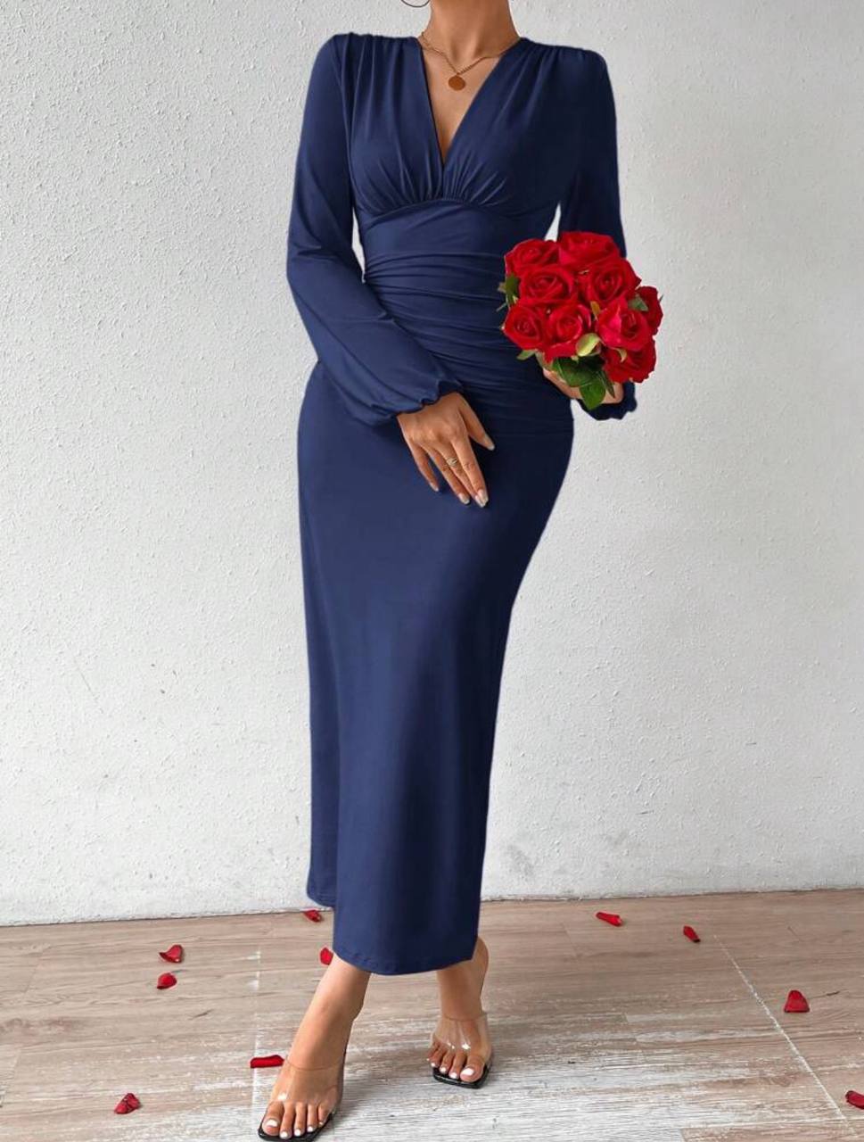 Firerie Elegant Women Party V-Neck Leopard Print Ruched Puff Sleeve Dress, Fall Homecoming Dresses Fall Women Dresses Vintage Dress Mexican Dress Puff Sleeve Dress,White Graduation Dress